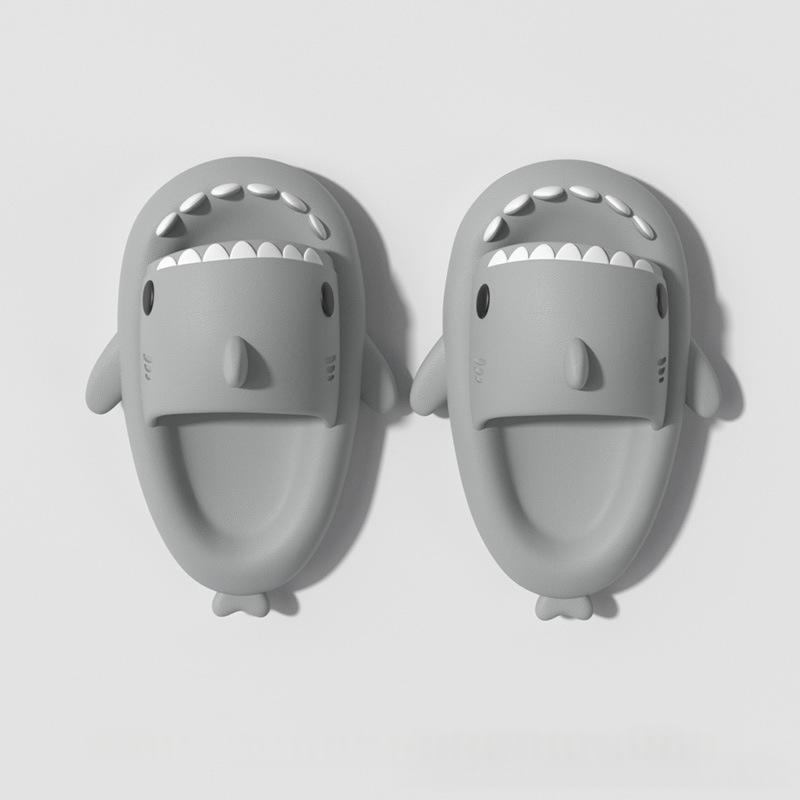 The Couple's Shark Slippers, view 6