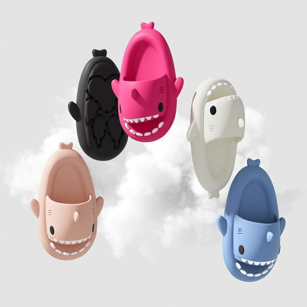 The Couple's Shark Slippers