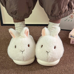 The Fluffy Bunny Slippers