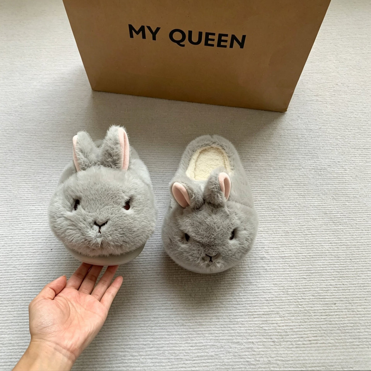 The Fluffy Bunny Slippers, view 5