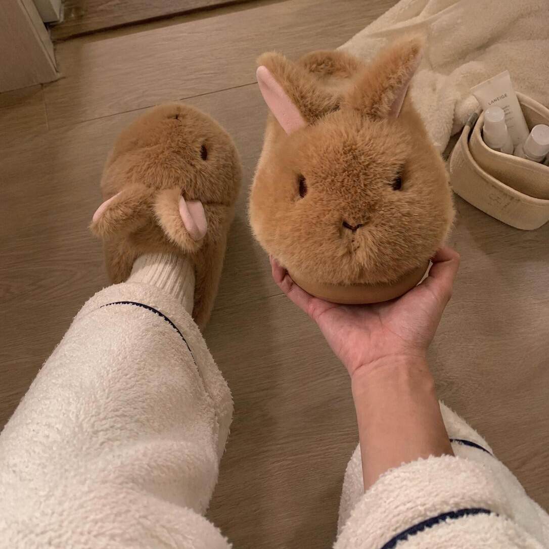 The Fluffy Bunny Slippers, view 4